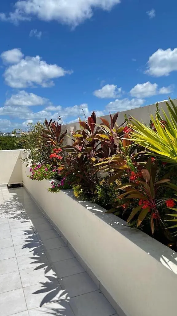 Lägenhet Spacious Penthouse With Private Rooftop & Jacuzzi Tulum