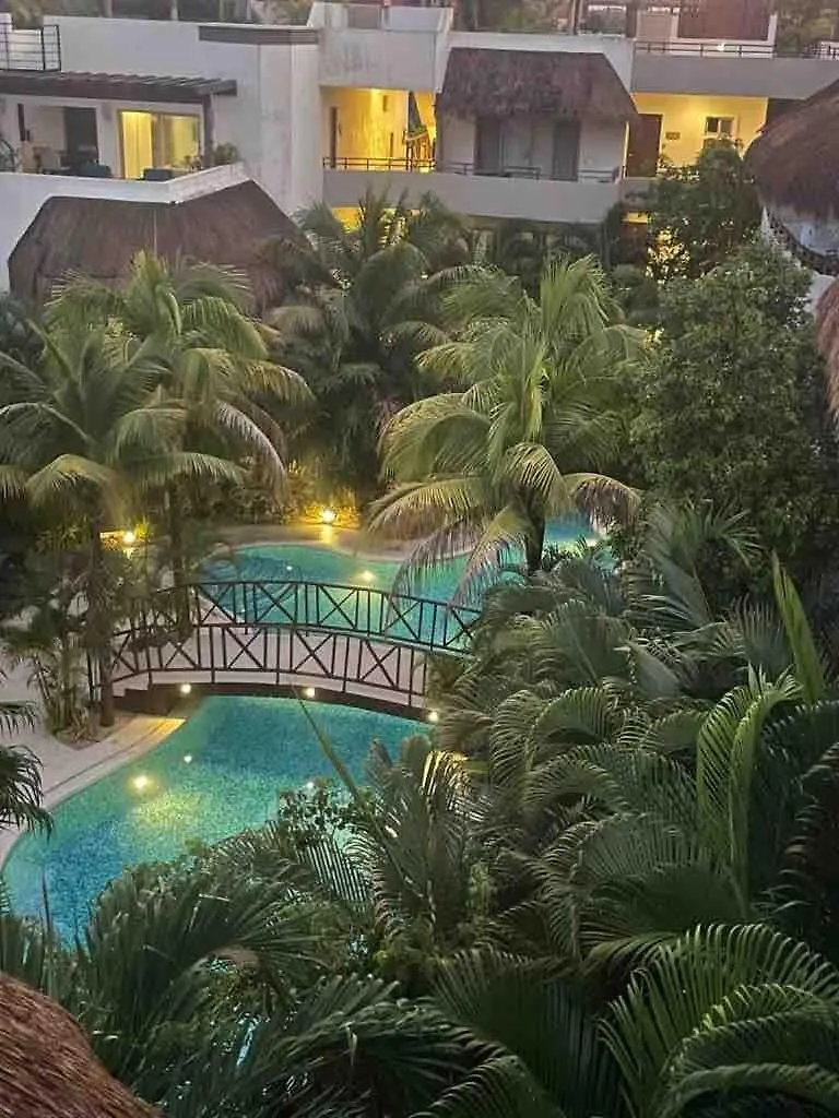 Lägenhet Spacious Penthouse With Private Rooftop & Jacuzzi Tulum