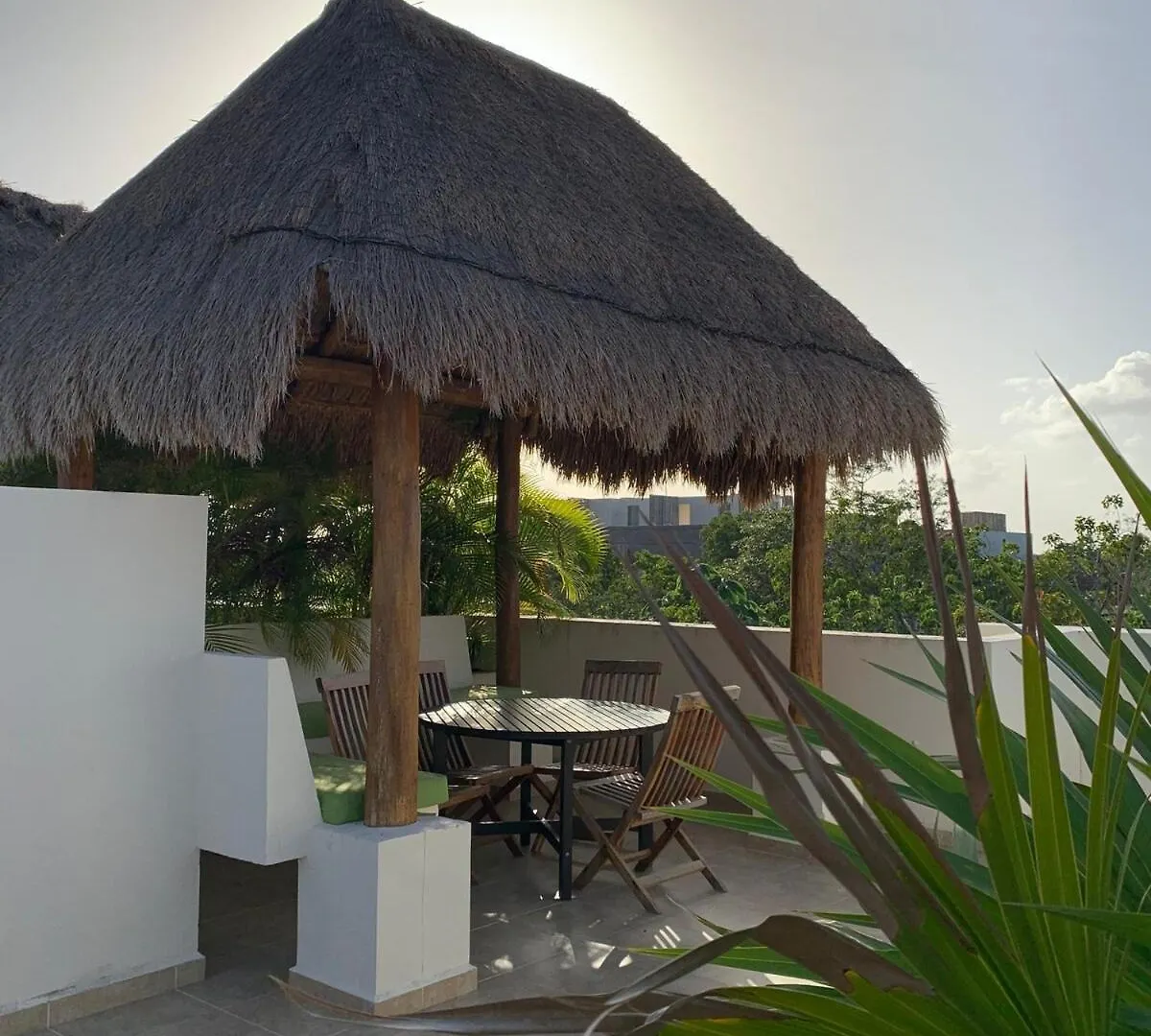 Lägenhet Spacious Penthouse With Private Rooftop & Jacuzzi Tulum