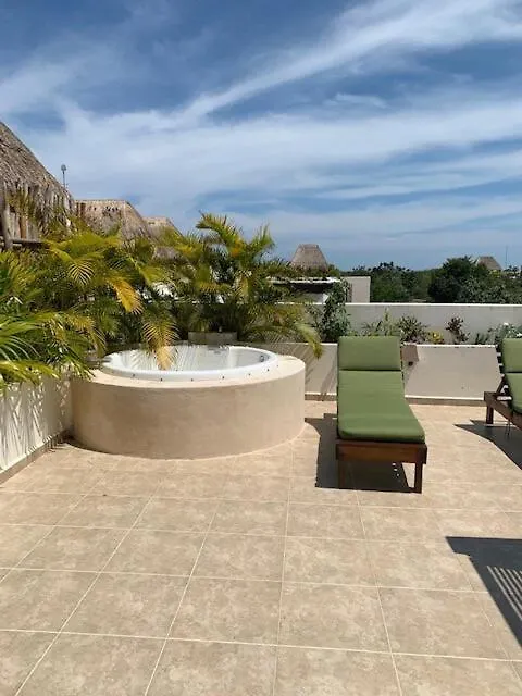 Spacious Penthouse With Private Rooftop & Jacuzzi Tulum 0*,  Mexiko